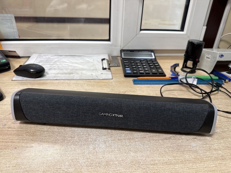Портативна колонка Trust GXT 620 Axon RGB 12 Вт Дротова (24482) - Б/В