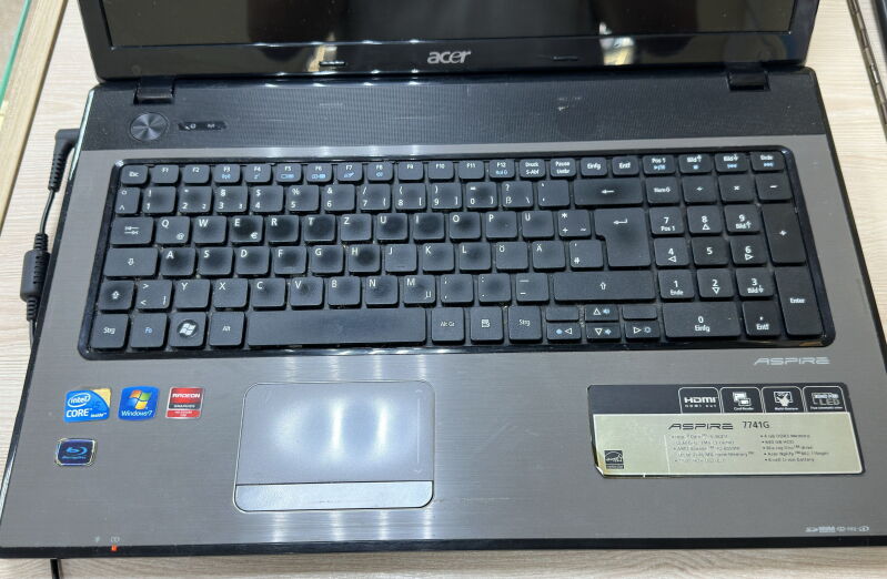Ноутбук Acer Aspire 7741G (i5-480M/4GB/HDD80GB) - Б/В - Фото №2