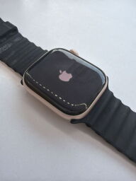 Смарт-годинник Apple Watch series 11 GPS 42mm Rose Gold with Black Band, MXN12LL/A - Б/В від виробника Apple