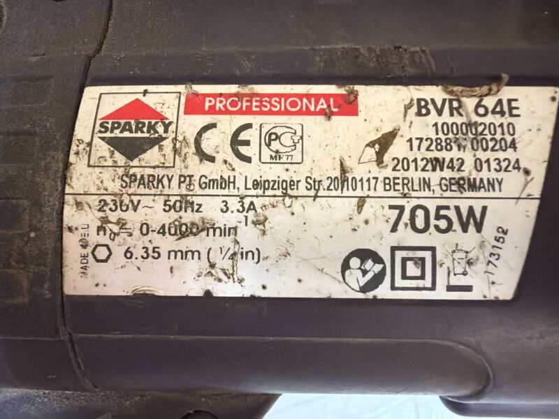 Гайковерт Sparky BVR 64E - Б/В - Фото №3