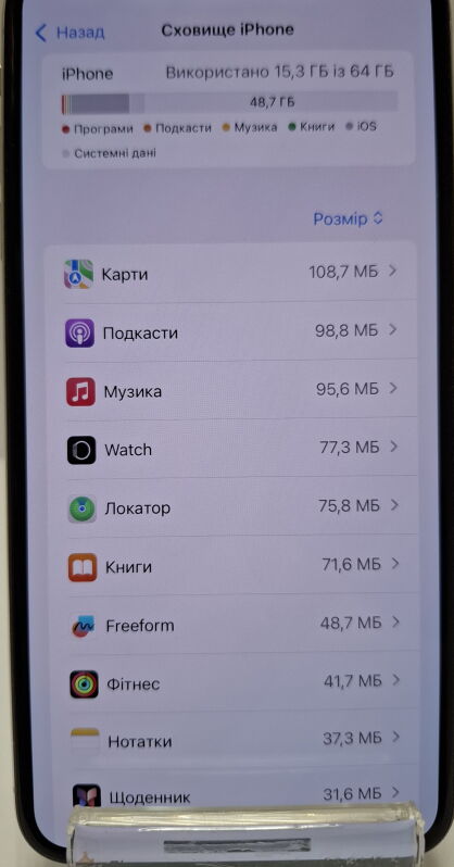 Apple iPhone XS Max 64GB - Б/В - Фото №3