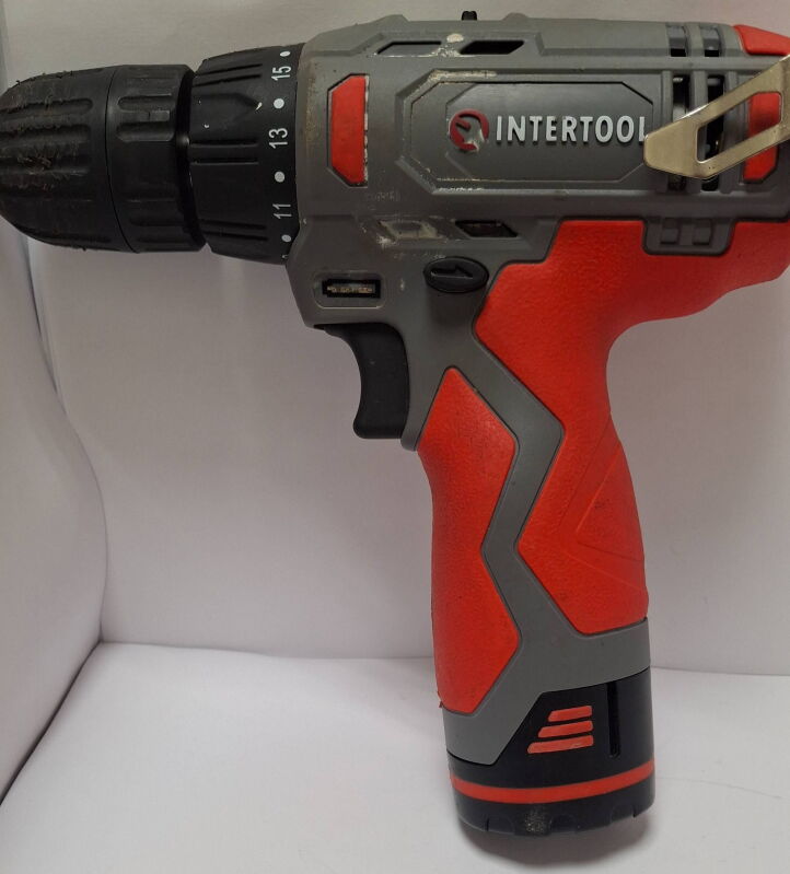 Дриль-шурупокрут акумуляторний Intertool DT-0310 - Б/В