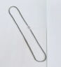 Срібний ланцюг з плетінням колосок (00079579) - Б/В - Прев'ю фото №2