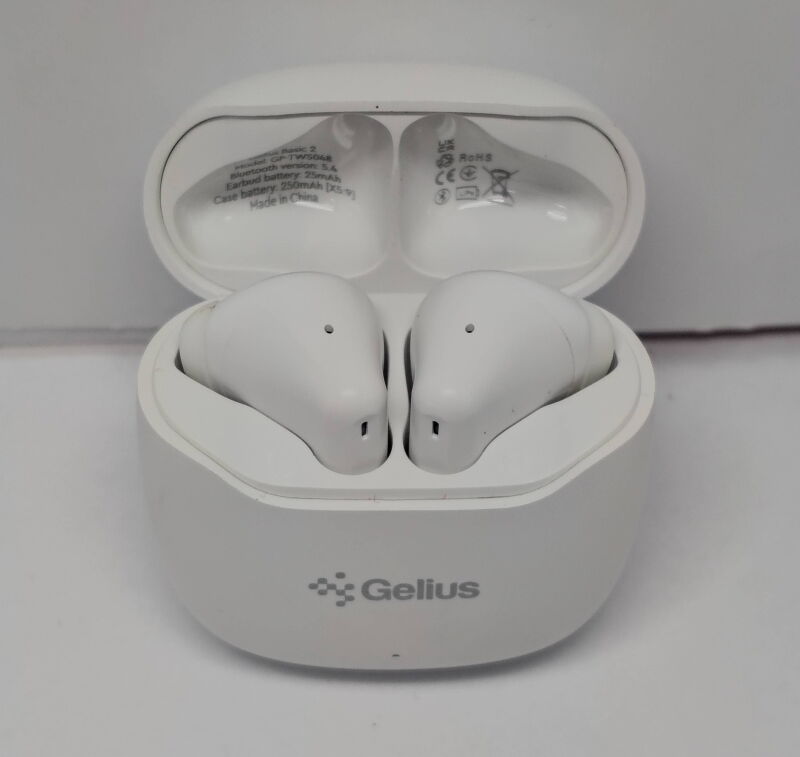 Бездротові навушники TWS Gelius Basic 2 GP-TWS048 White - Б/В