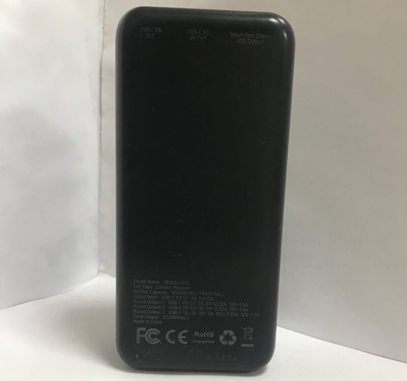 Powerbank Energizer UE30055PQ 30000 mAh - Б/В - Фото №2
