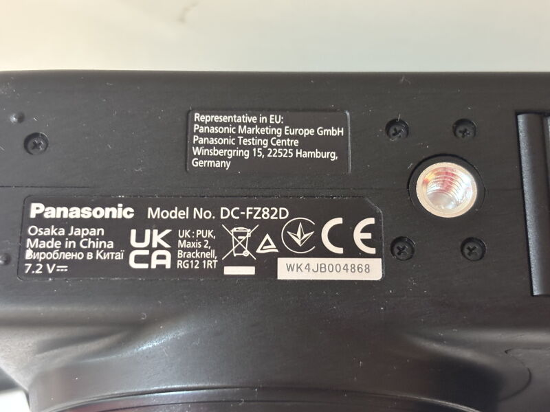 Фотоапарат Panasonic DC-FZ82D - Б/В - Фото №3