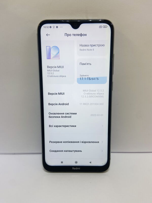 Xiaomi Redmi Note 8 4/64GB, MZB8274IN - Б/В - Фото №4