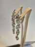 Срібні сережки з цирконієм (00116253) - Б/В - Прев'ю фото №4 Срібні сережки з цирконієм (00116253) - Б/В - Прев'ю фото №4