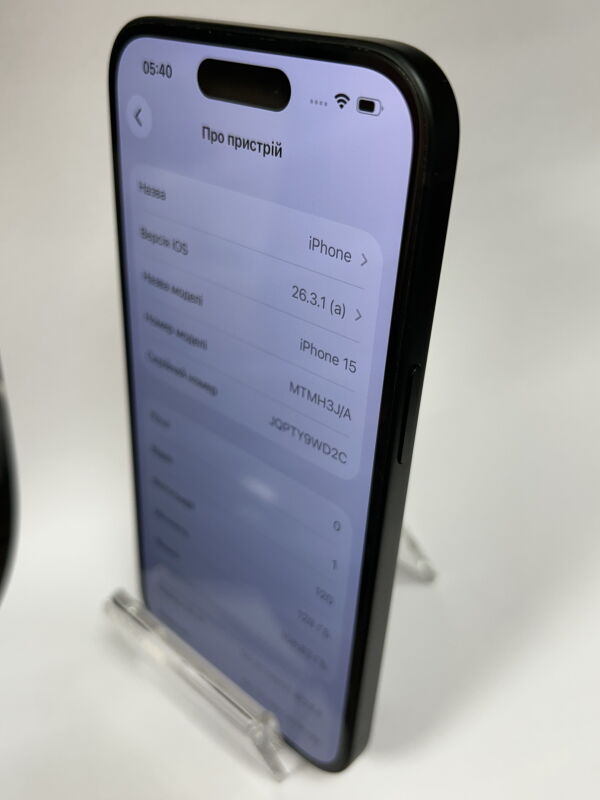 Apple iPhone 15 128GB - Б/В - Фото №5