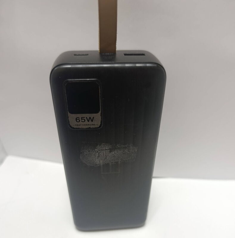 Powerbank MAKE 30000 mAh 65W PD+QC Black (MPB-302BK) - Б/В