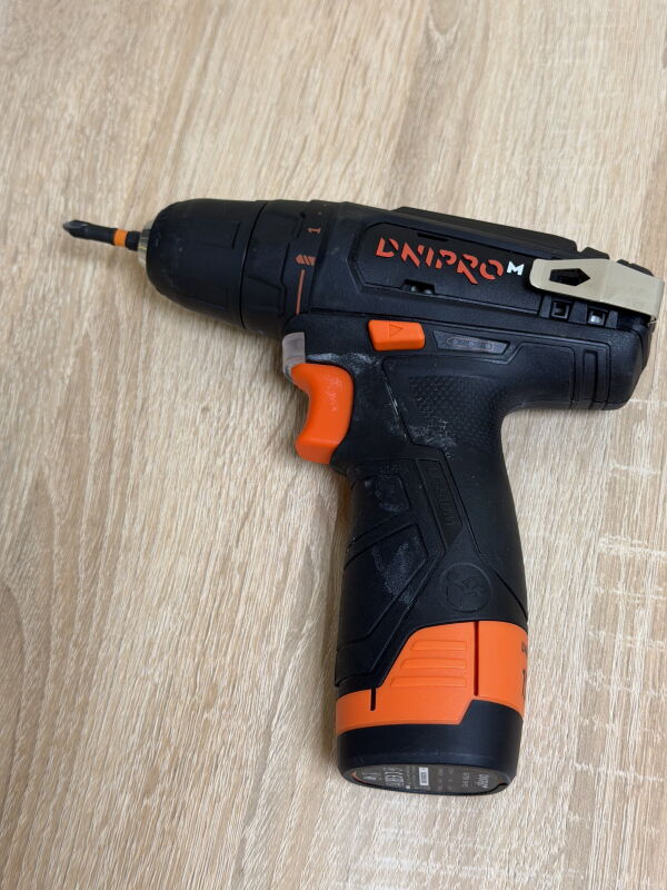 Шуруповерти акумуляторні Dnipro-M CD-12CX COMPACT - Б/В - Фото №4