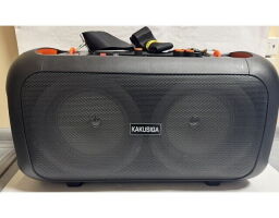 Bluetooth колонка-караоке Kakusiga KK-6203 Colorful Light - Б/В від виробника Kakusiga