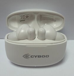 Навушники Cyboo TWS Earphones White - Б/В Навушники Cyboo TWS Earphones White - Б/В від виробника CYBOO
