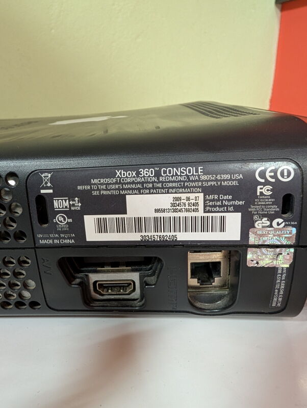 Ігрова приставка (Стаціонарна) Microsoft Xbox 360 120GB - Б/В - Фото №3