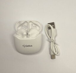 Бездротові навушники TWS Gelius Basic 2 GP-TWS048 White - Б/В від виробника Gelius