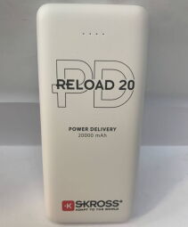 Powerbank SKROSS Reload 20 PD 20000 mAh - Б/В Powerbank SKROSS Reload 20 PD 20000 mAh - Б/В від виробника Універсальна мобільна батарея