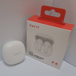Бездротові навушники HAVIT TW926 TWS White - Б/В від виробника Havit