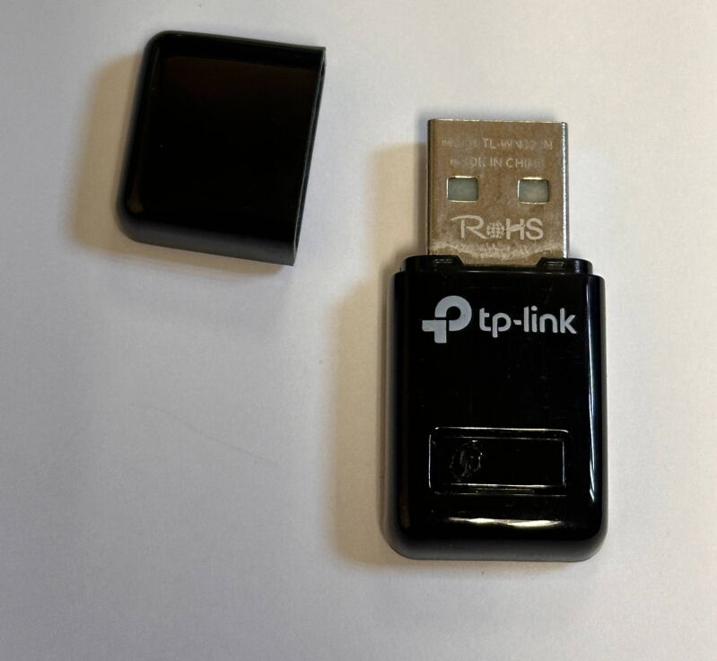 Wi-Fi адаптер TP-LINK TL-WN823N WiFi4 / N300 / USB - Б/В