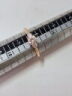 Каблучка з червоного золота з цирконієм (00080064) - Б/В - Прев'ю фото №3