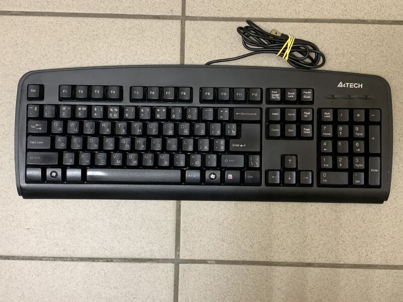 Клавіатура дротова A4Tech KB-720 USB - Б/В