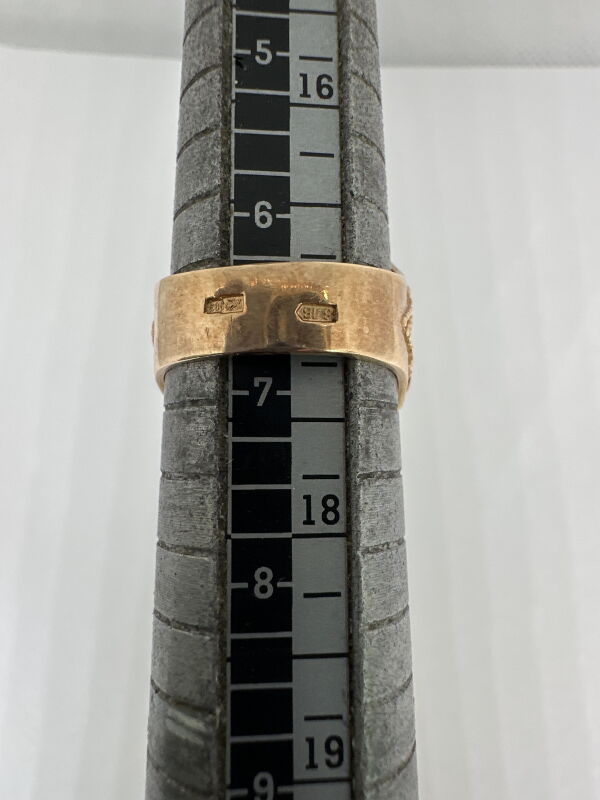 Каблучка з червоного золота з цирконієм (00027858) - Б/В - Фото №3