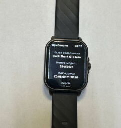 Смарт-годинник Black Shark GT3 Neo BS-GT3 Black - Б/В від виробника Black Shark