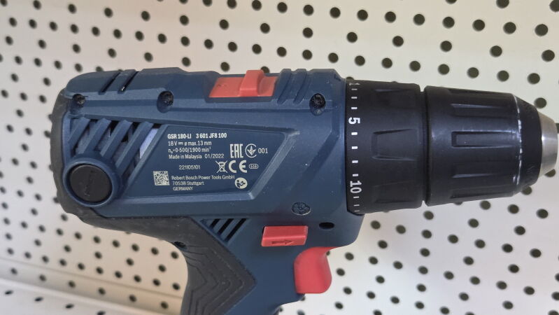 Шурупокрут Bosch GSR 180-Li - Б/В - Фото №3
