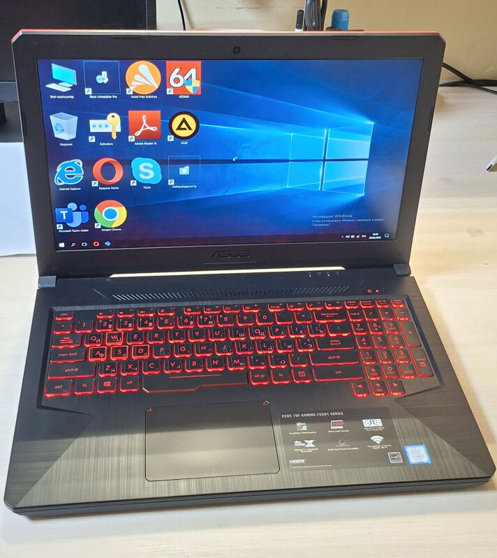 Ноутбук Asus TUF Gaming FX504 (i5-8300H/8GB/SSHD1TB/GTX 1050) - Б/В