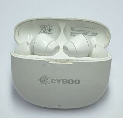 Навушники вакуумні бездротові з гарнітурою Cybo 102259 White - Б/В Навушники вакуумні бездротові з гарнітурою Cybo 102259 White - Б/В від виробника CYBOO