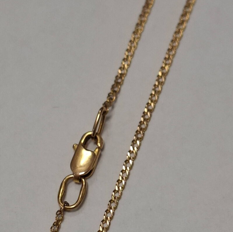 Ланцюг з червоного золота з плетінням Ромб (00104028) - Б/В - Фото №1 Ланцюг з червоного золота з плетінням Ромб (00104028) - Б/В