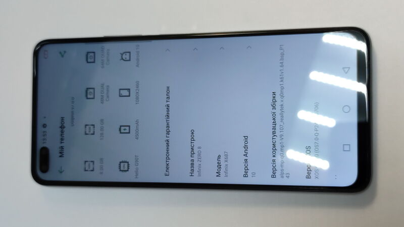 Infinix Zero 8 X687 8/128Gb - Б/В - Фото №4