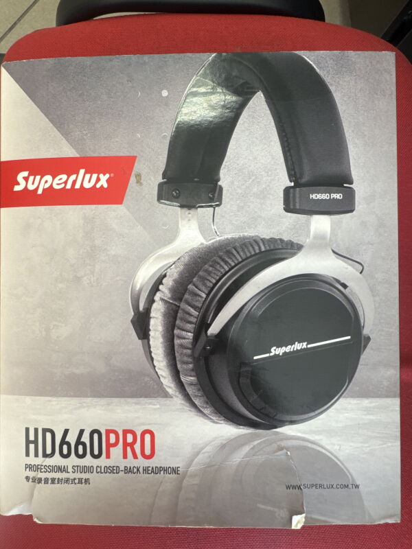 Навушники без мікрофону Superlux HD660 PRO - Б/В - Фото №3