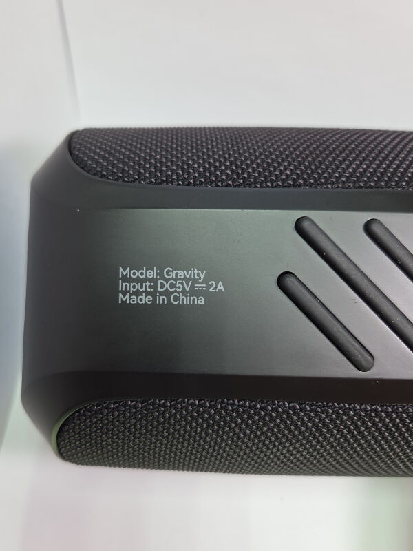 Портативна колонка HiFuture Gravity 45W RGB Black (gravity.black) - Б/В - Фото №3
