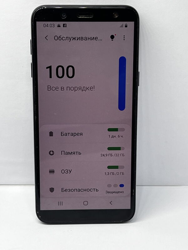 Samsung Galaxy J6 SM-J600F 32Gb, SM-J600FZKUSEK - Б/В - Фото №2
