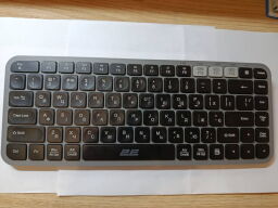 Комплект бездротовий 2E MK430 WL/BT EN/UK Black/Grey (2E-MK430WBGR_UA) - Б/В від виробника 2E