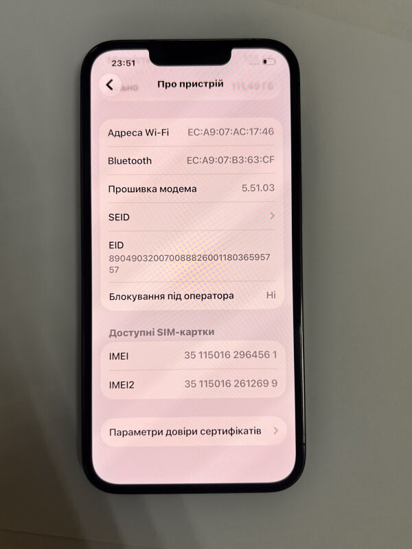 Apple iPhone 13 Pro 128GB Graphite - Б/В - Фото №6