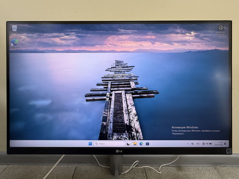 Монітор 27" LG UltraFine 27UL650-W - Б/В - Фото №1 Монітор 27" LG UltraFine 27UL650-W - Б/В