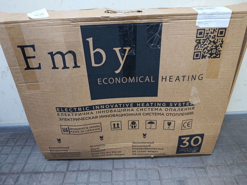 Інфрачервоний електричний обігрівач Emby CHT-500 - Б/В - Фото №6