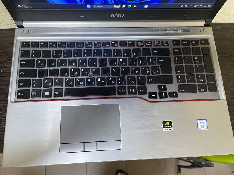 Ноутбук Fujitsu Celsius H760 (i5-6440HQ/32GB/SSD480GB/Quadro M600M) - Б/В - Фото №2