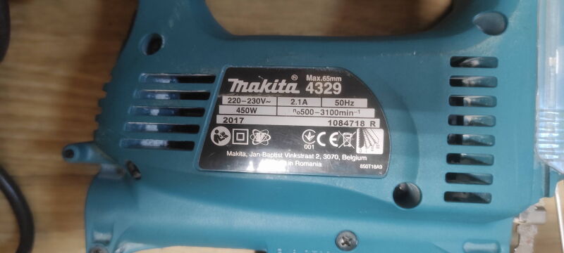 Електролобзик Makita 4329 - Б/В - Фото №4