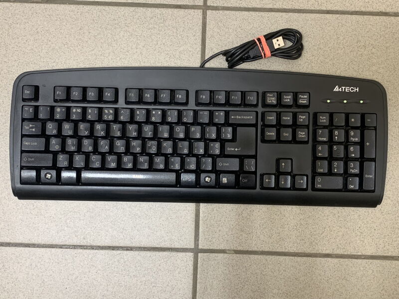 Клавіатура дротова A4Tech KB-720 USB - Б/В