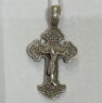 Срібний хрест (00035897) - Б/В - Прев'ю фото №1 Срібний хрест (00035897) - Б/В - Прев'ю фото №1