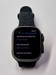 Смарт-годинник Smart Watch HK11 ULTRA3 AMOLED 2.02" Метал (HK11-ULTRA3) - Б/В від виробника Smart Watch