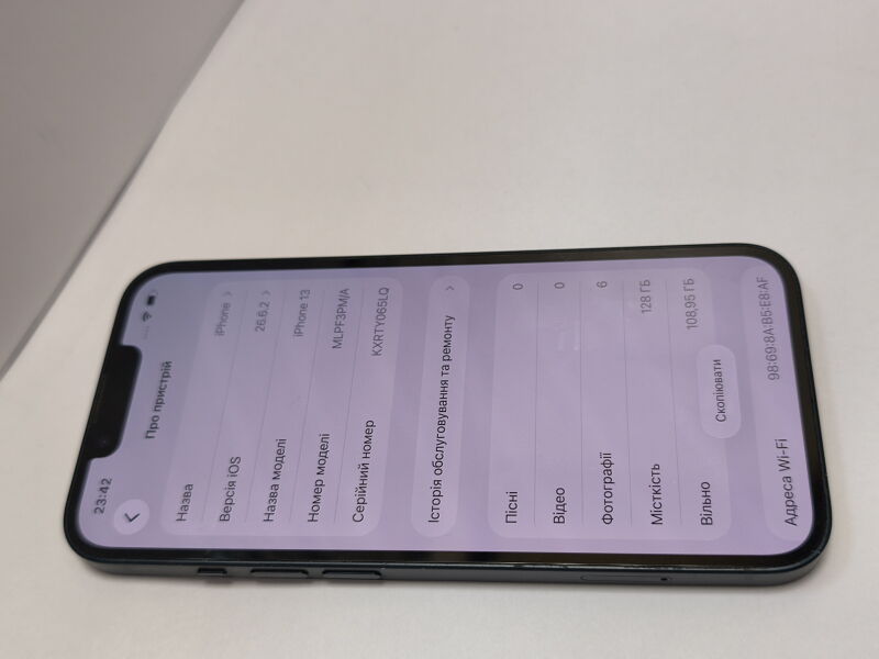 Apple iPhone 13 128GB Midnight - Б/В - Фото №5