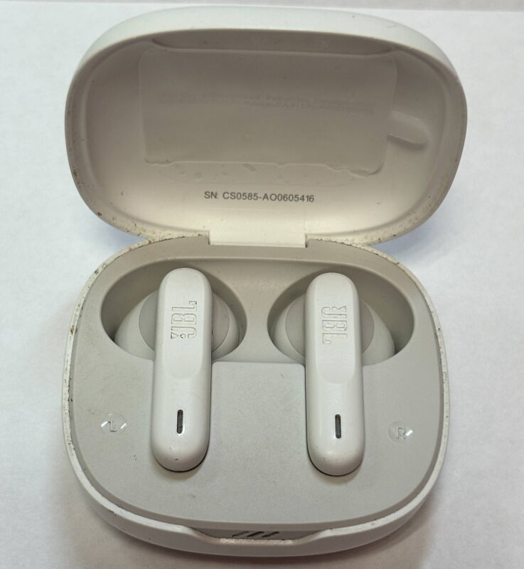 Навушники JBL Wave Flex White (JBLWFLEXWHT) - Б/В