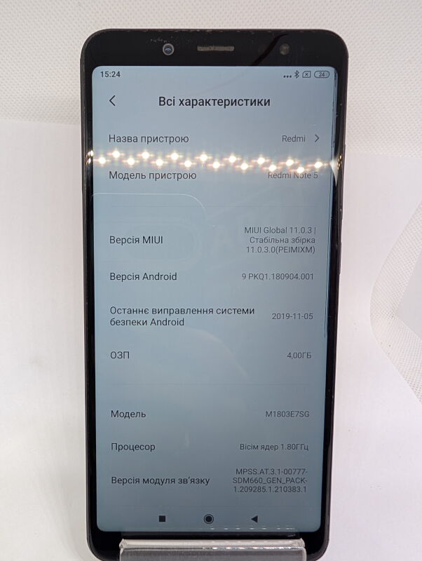 Xiaomi Redmi Note 5 4/64GB, MZB6060EU - Б/В - Фото №3
