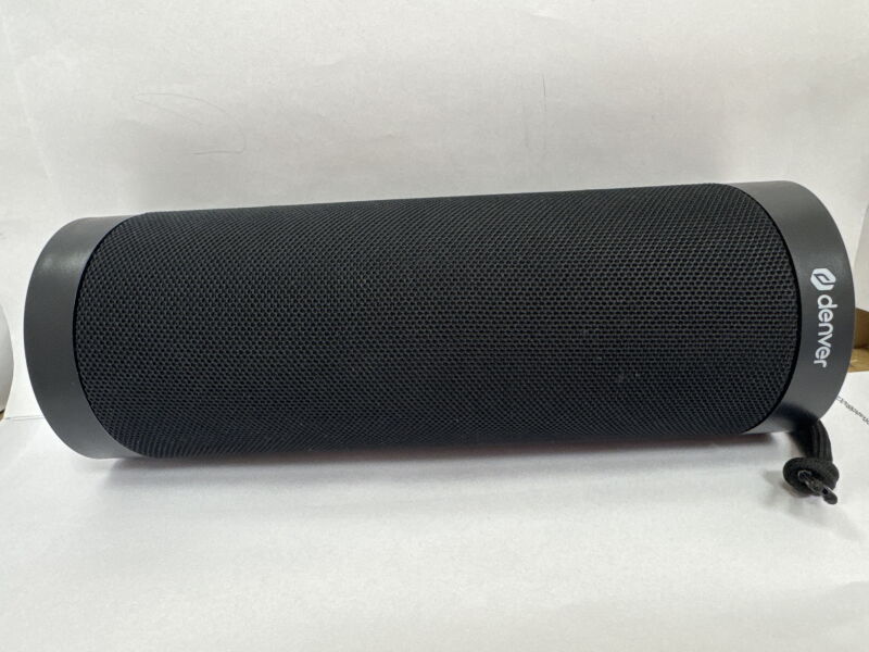 Портативна колонка Denver BTV-208 10W RGB Black (5706751062995) - Б/В