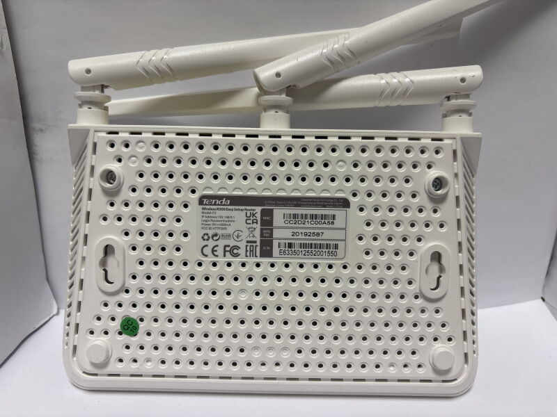 Маршрутизатор Tenda F3 WiFi4/ N300/ 100 Мбіт/с - Б/В - Фото №2