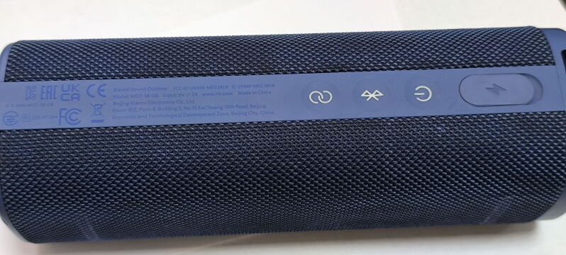 Портативна колонка Xiaomi Sound Outdoor 30W Blue (QBH4265GL) - Б/В - Фото №4
