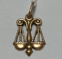 Підвіска з червоного золота (00116142) - Б/В від виробника NoName